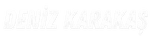 Deniz Karakaş Logo Beyaz